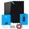 solar panel kits rv 6500W SGM-655M SGM-6510M 6 x 370W monocrystalline dual battery option