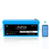 12 volt lithium battery SunGoldPower 100Ah 200Ah LiFePO4 Bluetooth IP65 self-heating