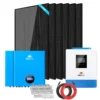 Solar kit for shed 5kW SGM-5K10M 370W monocrystalline 10.24kWh LiFePO4 WiFi off-grid