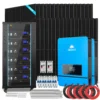 Off grid solar systems 20kW SGR-20K30E 450W bifacial N-Type 32 panels LiFePO4 split phase