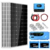 rv solar kit 3000W 12V SGK-PRO3 600W monocrystalline LiFePO4 MPPT Bluetooth