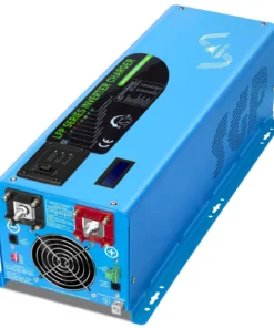 24V pure sine wave inverter 4000W split phase 120/240VAC 50A charger low frequency