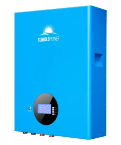 48 volt batteries wall-mount SG48100M 5.12kWh LiFePO4 100Ah UL1973 32 parallel