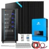 Complete solar system 10kW SGR-10K20E 450W bifacial N-Type monocrystalline 20.48kWh LiFePO4