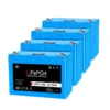 LiFePO4 solar battery bank 4x12V 100Ah SunGoldPower Bluetooth self-heating IP65