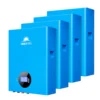 48V batteries 4x SG48100M wall-mounted LiFePO4 20.48kWh UL1973