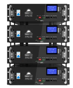 48V LiFePO4 battery 4x SG48100P server rack 100Ah 20.48kWh UL1973