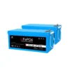 24V solar battery charger 2×100Ah LiFePO4 self-heating Bluetooth IP65 5.12kWh pack