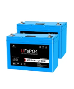 12 volt solar battery 2x100Ah LiFePO4 SunGoldPower Bluetooth self-heating IP65