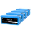 LiFePO4 battery solar bank 4x12V 200Ah SunGoldPower Bluetooth self-heating IP65