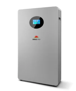 48V lithium battery 200Ah wall-mount SG48200T 10.24kWh LiFePO4 LCD touch-screen UL1973