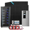solar panel kits for home 11.4KW 30.72KWH SGH-11N3E 28 x 450W bifacial N-Type hybrid