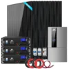 hybrid solar kits 7.6KW 48V split phase SGH-7.6N3E SGH-7.6DN6E lithium battery
