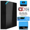 Off grid solar kits 6kW SGK-PRO64 SGK-PRO62 370W panels 10.24kWh LiFePO4 split phase