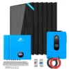 small off grid solar system 6500W 10.24KWH SGM-6510M 6 x 370W monocrystalline
