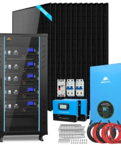 off grid solar power systems 12KW 25.6KWH SGR-12K20E 12 x 415W monocrystalline