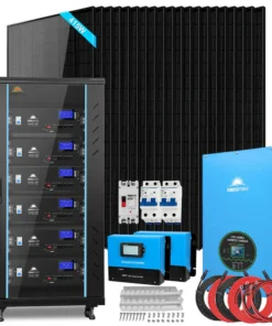 Home solar kits 12kW 18kW SGR-18K20E 415W monocrystalline LiFePO4 split phase 120V 240V