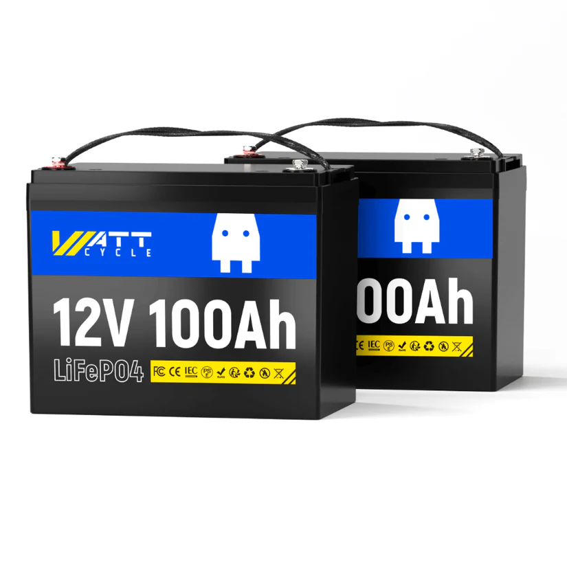 2_pcs_WattCycle_12V_100Ah_Deep_Cycle_LiFePO4_Batteries_f9d61314-06a6-4cd6-a816-5200765a36ac wattcycle 12v 100ah
