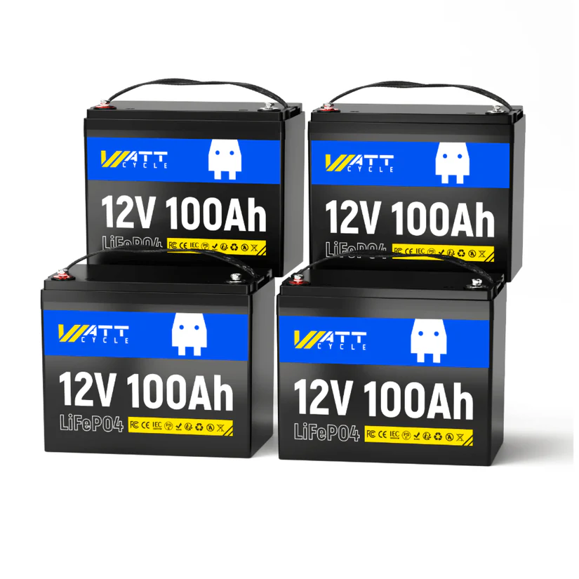 4_pcs_WattCycle_12V_100Ah_Deep_Cycle_LiFePO4_Batteries_f5aeba3d-8f25-4fae-b0d9-0a09f37606da wattcycle 12v 100ah